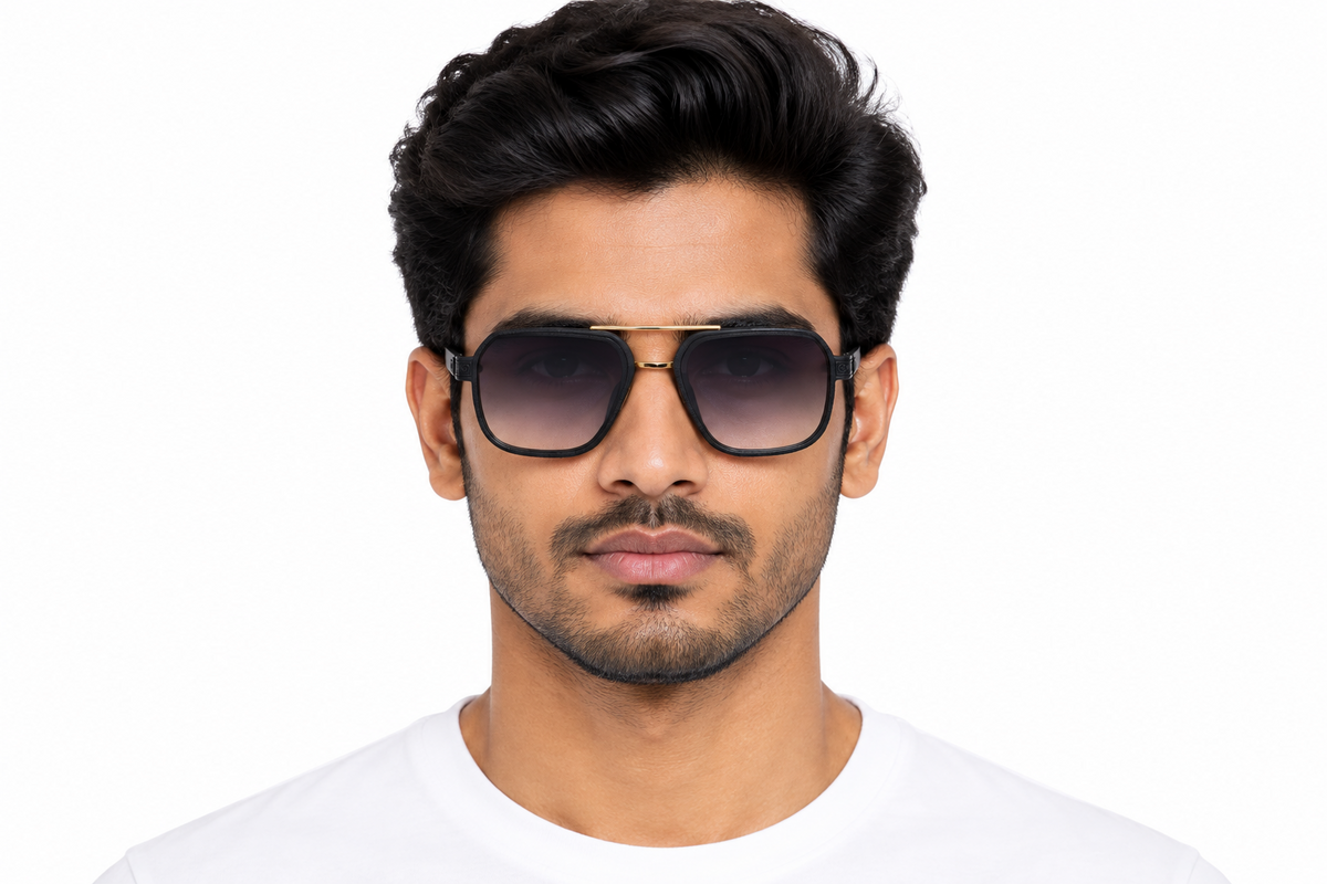 K176A. Men’s Celebrity sunglass UV400 Retina protected cooling glass