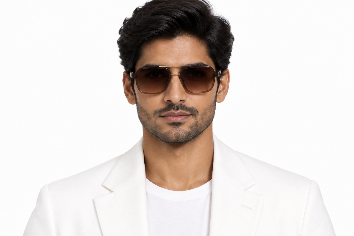 K176C. Men’s Celebrity sunglass UV400 Retina protected cooling glass