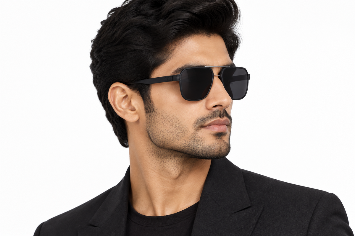 K176E. Men’s Celebrity sunglass UV400 Retina protected cooling glass