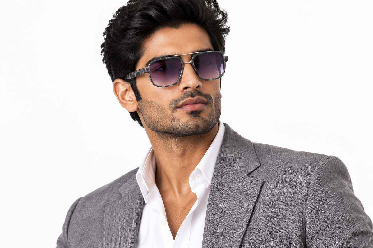 K176G. Men’s Celebrity sunglass UV400 Retina protected cooling glass