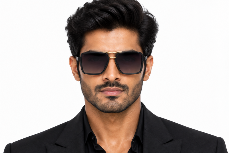 k177A. Men’s Celebrity sunglass UV400 Retina protected cooling glass