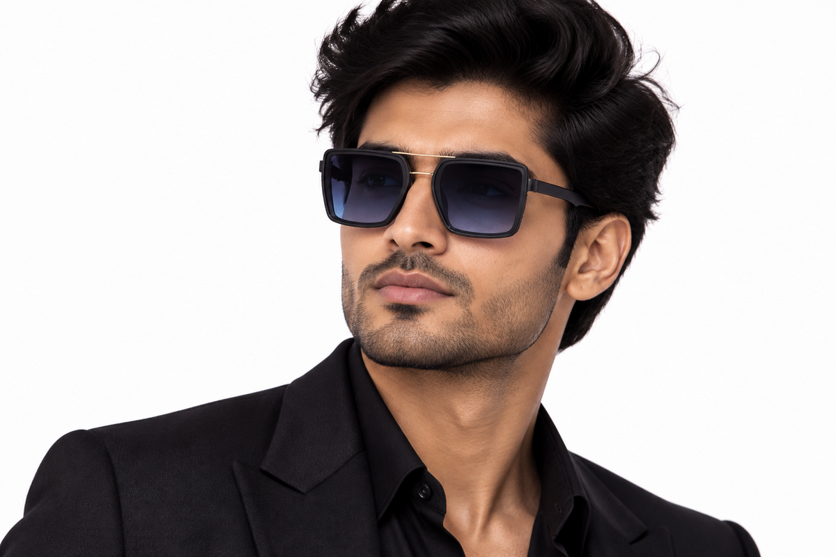 k177B. Men’s Celebrity sunglass UV400 Retina protected cooling glass