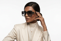 Q183I. Celebrity cat eye sunglasses UV400 Retina protected cooling glass