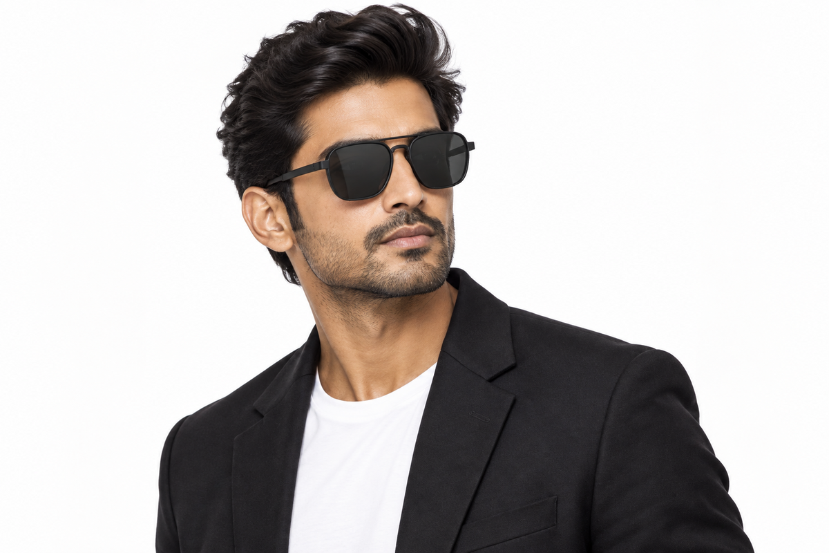 K184E. Men’s Celebrity sunglass UV400 Retina protected cooling glass