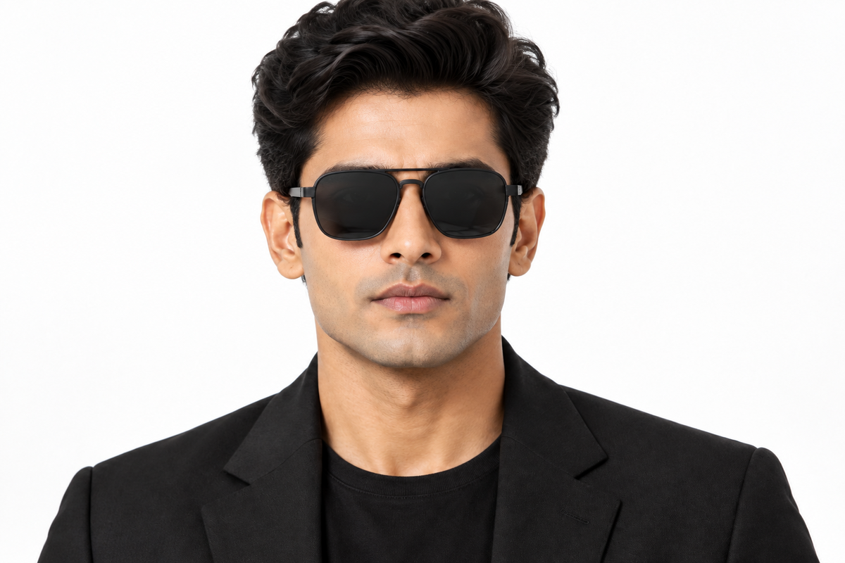 K184E. Men’s Celebrity sunglass UV400 Retina protected cooling glass