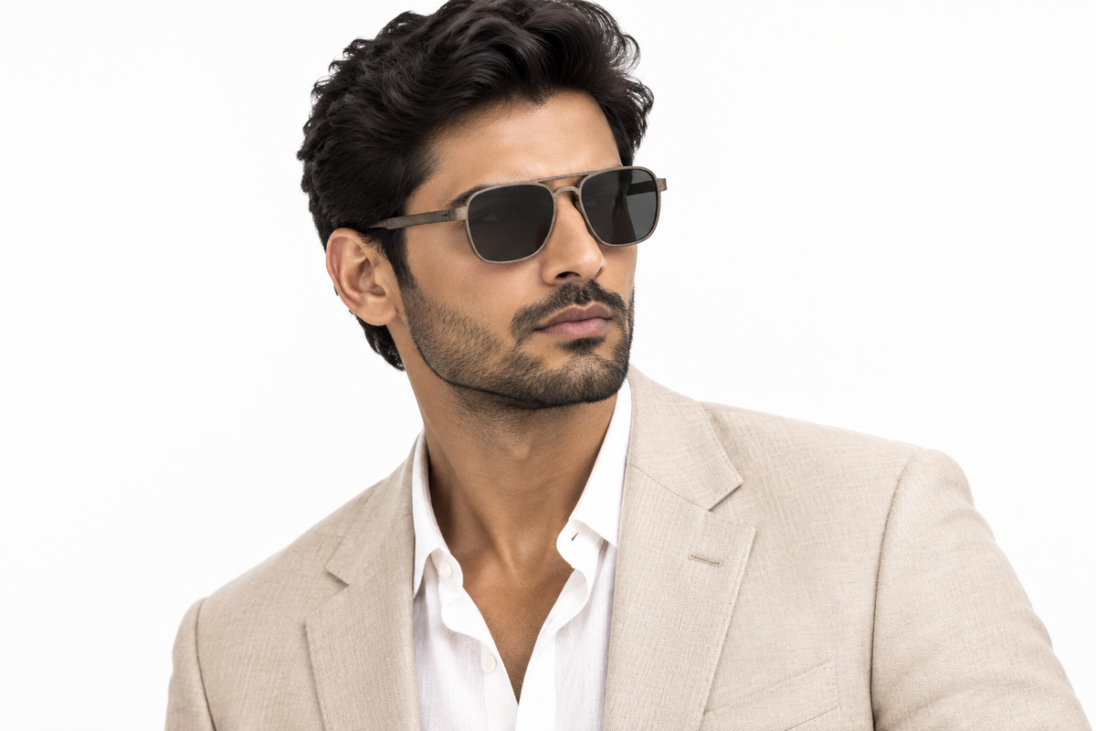 K184F. Men’s Celebrity sunglass UV400 Retina protected cooling glass