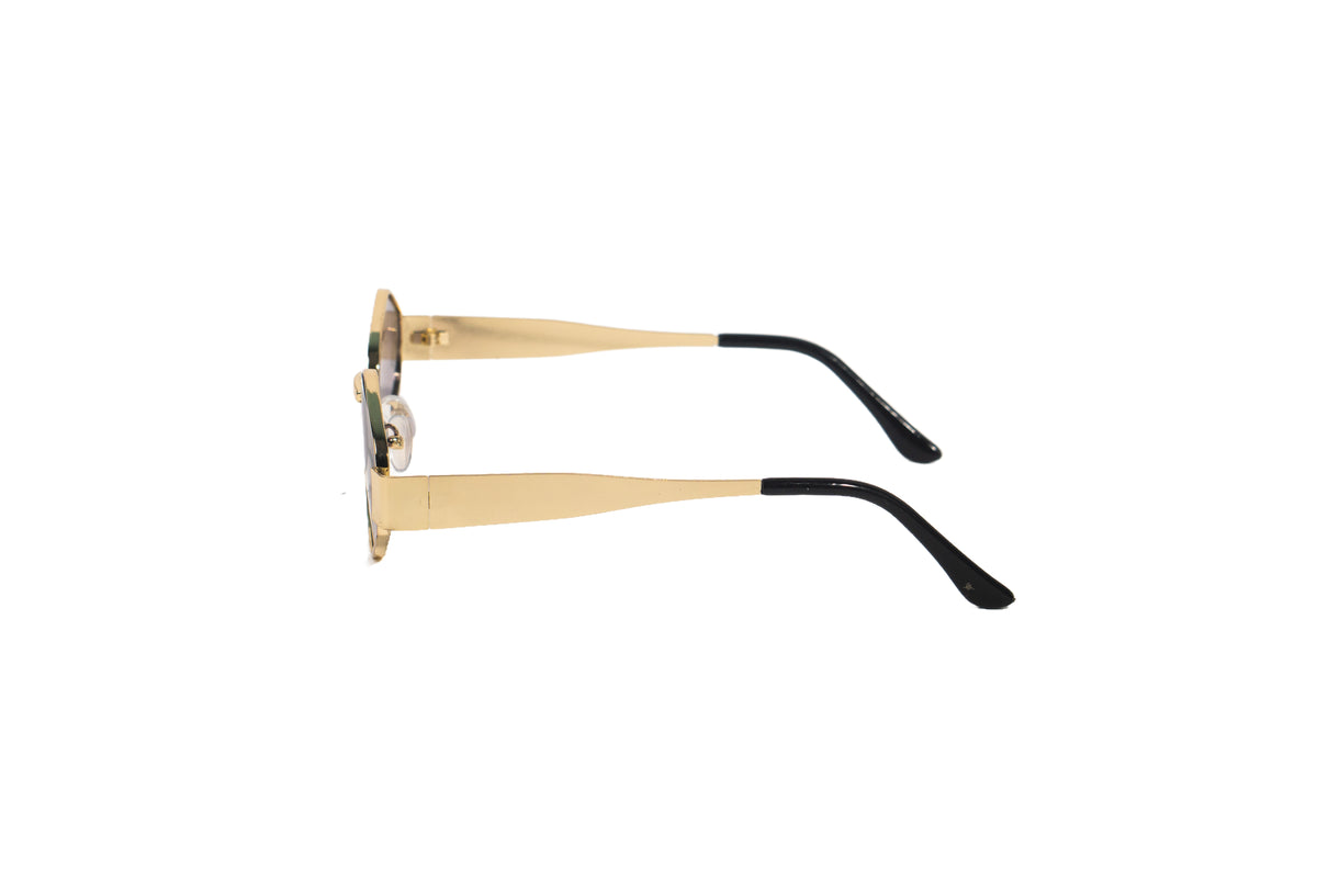 896b. Unisex metal trendy Sunglasses, UV400 Retina Protection,Cooling Shield