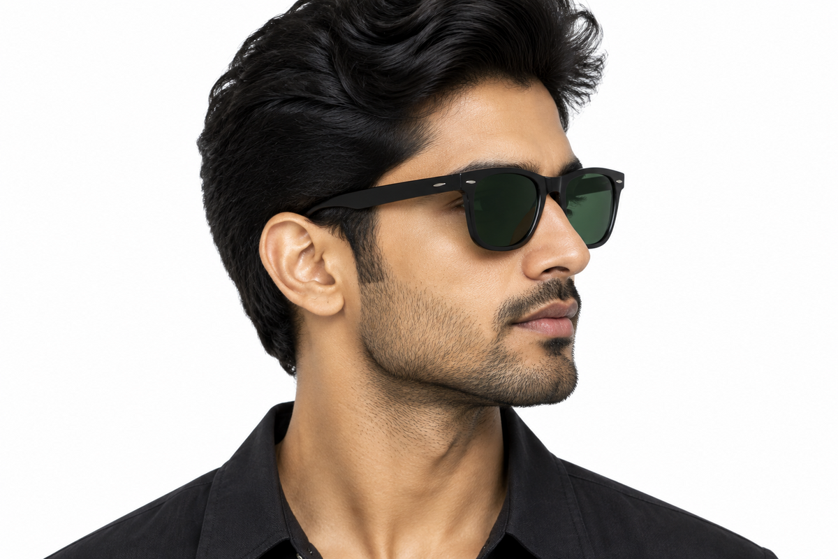 K187E. Men’s Celebrity sunglass UV400 Retina protected cooling glass