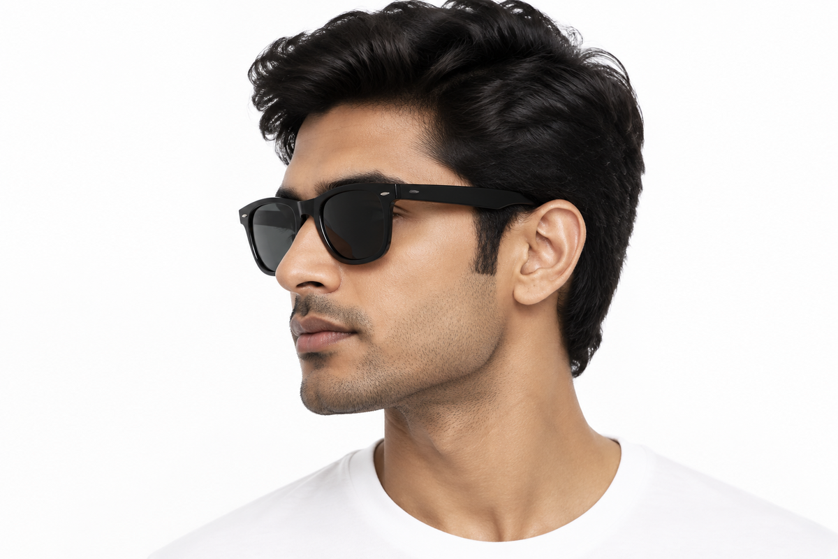 K187G. Men’s Celebrity sunglass UV400 Retina protected cooling glass