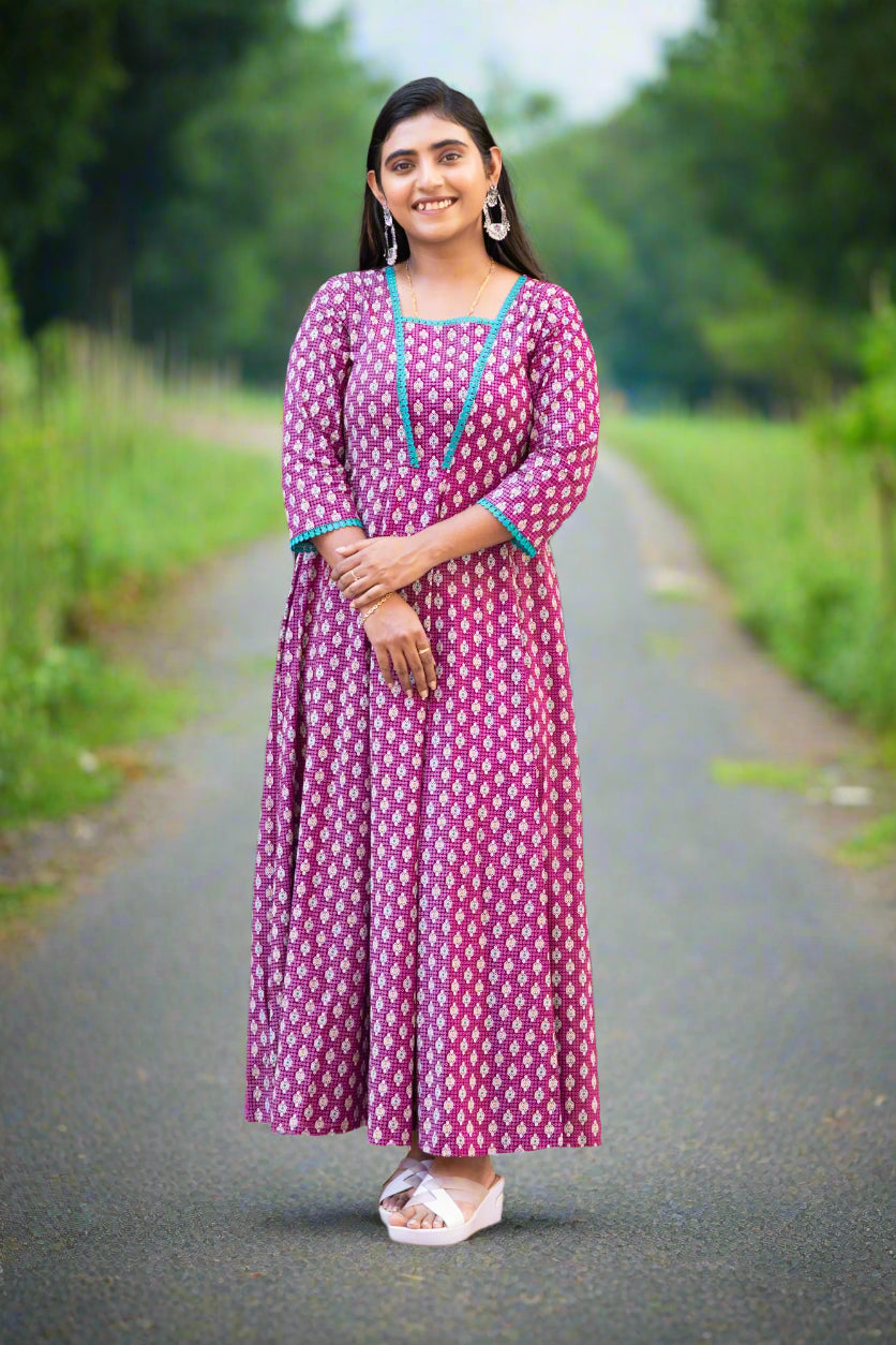 Hyrr Barfie Gown Purple