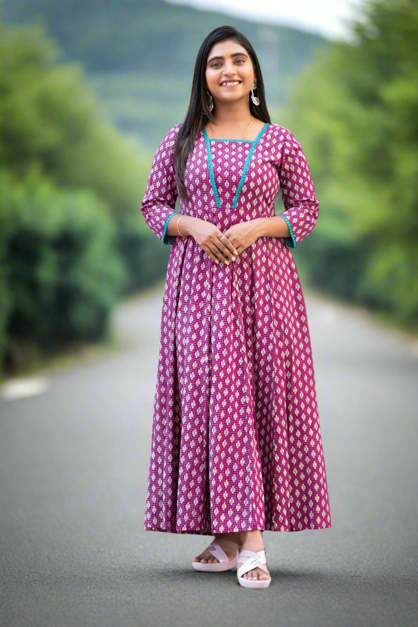 Hyrr Barfie Gown Purple