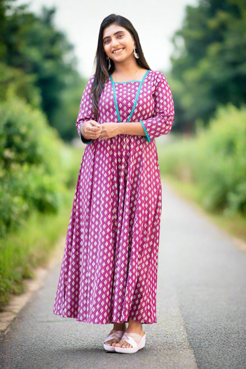 Hyrr Barfie Gown Purple