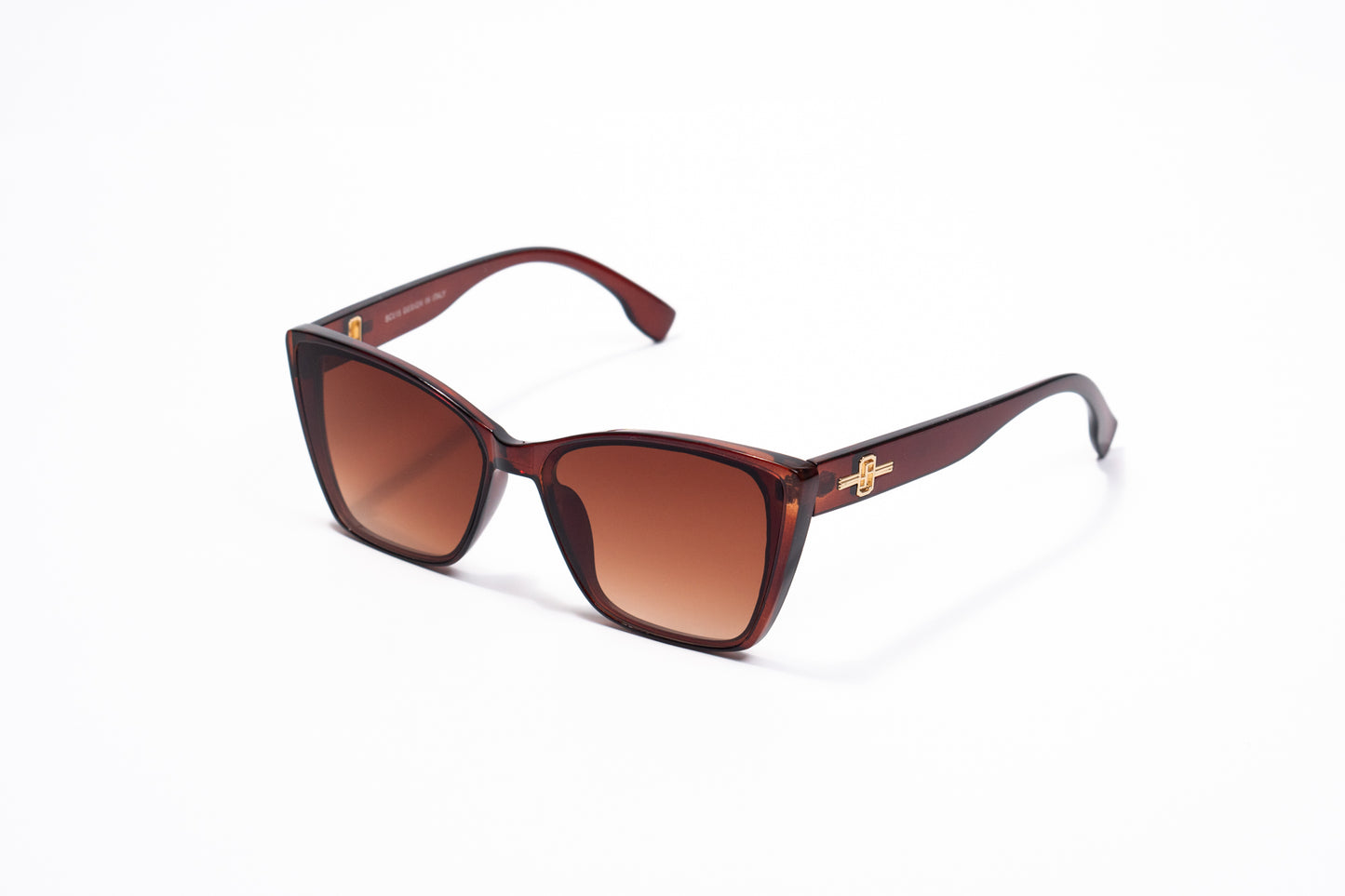 562. Cat eye Primium peach Celebrity UV400 Retina protected cooling glass