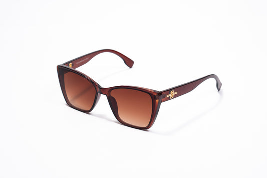 562. Cat eye Primium peach Celebrity UV400 Retina protected cooling glass