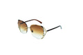 Q283. Premium rimless sunglass UV400 Retina protected cooling glass