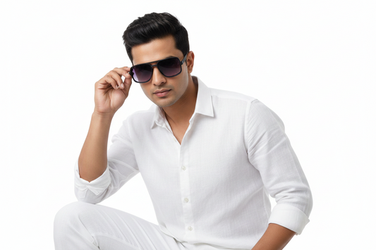 K142c. Men’s Celebrity sunglass UV400 Retina protected cooling glass