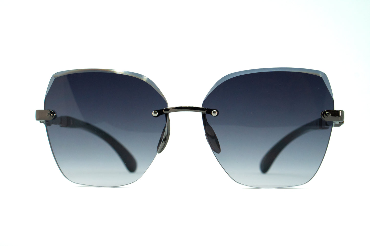 334. Celebrity Rimless diamond cut UV400 Retina protected cooling glass