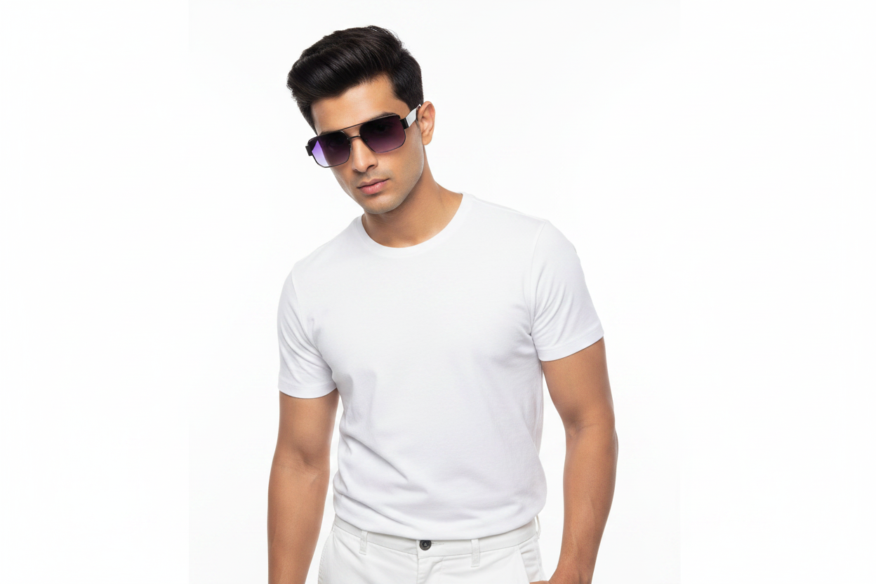 K139C. Men’s Exclusive metal Sunglasses UV400,Retina Protection,Cooling Shield