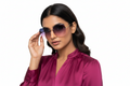 Q133D. Premium Rimless sunglass UV400 Retina protected cooling glass