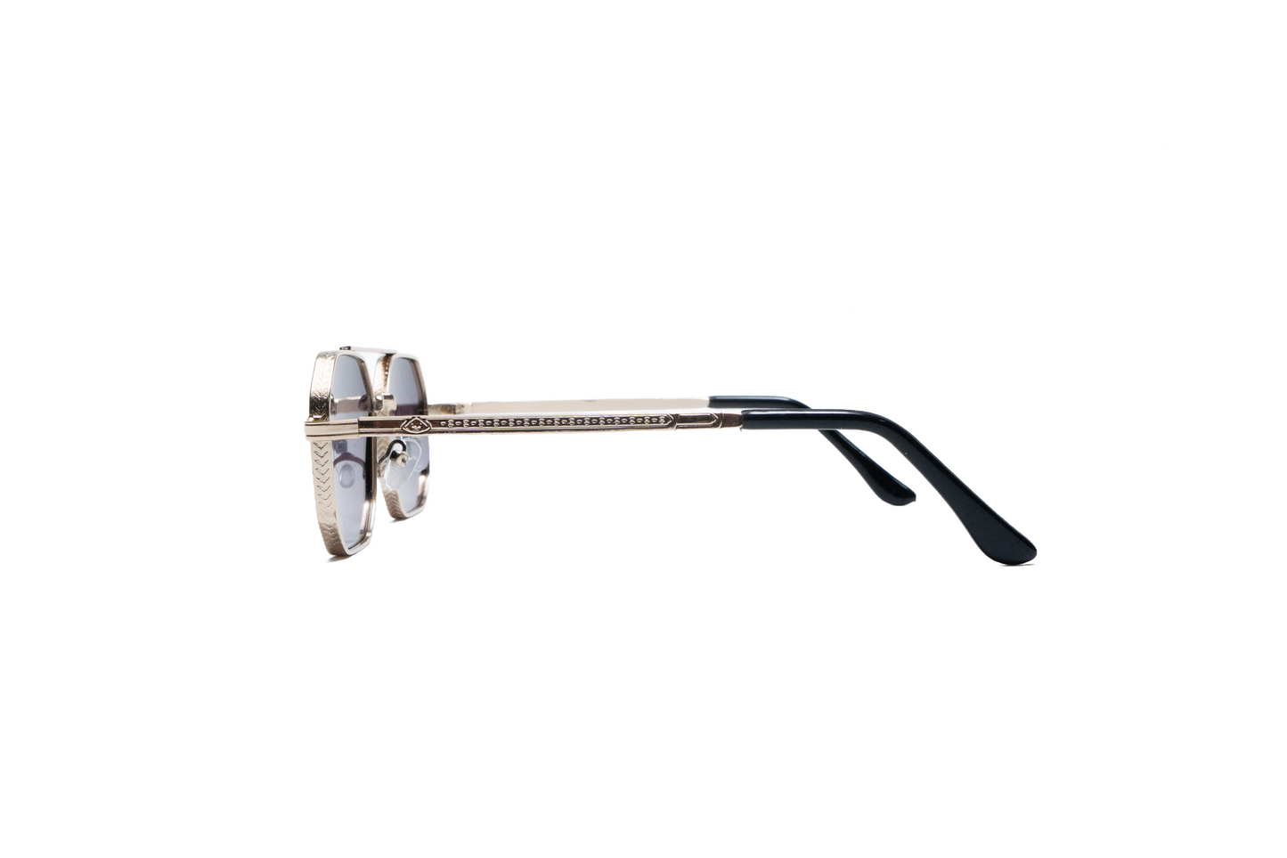 974a. Mens King metal sunglass UV400 Retina protected cooling glass