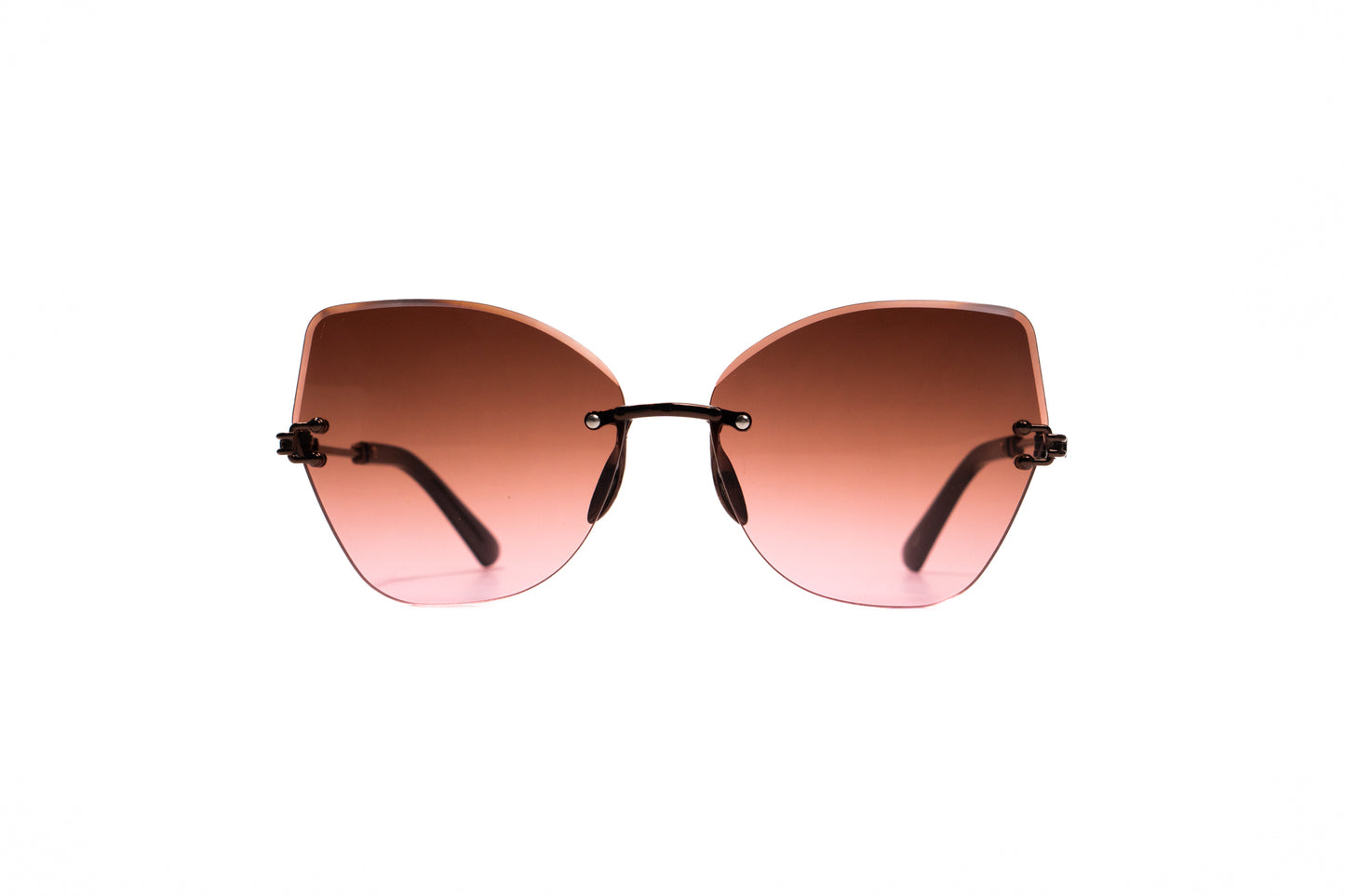 646. Celebrity Rimless diamond cut UV400 Retina protected cooling glass