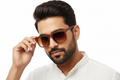 195. Men’s Celebrity sunglass UV400 Retina protected cooling glass