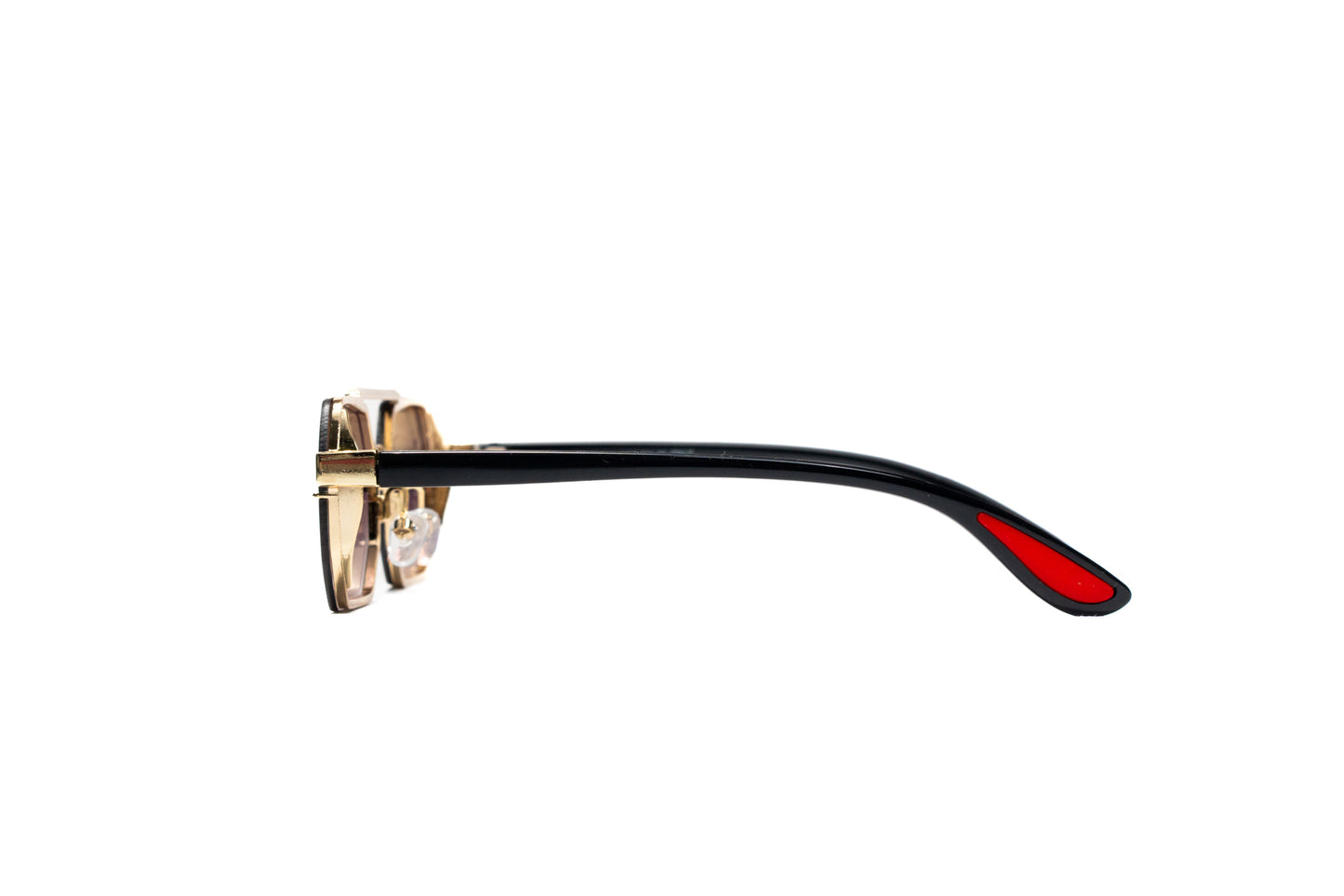 733. Men’s metal rimless Sunglass UV400 Retina protected cooling glass
