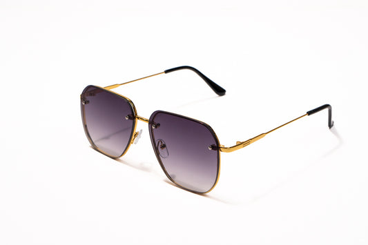 612. Mens Celebrity metal body Rimless UV400 Retina protected cooling glass