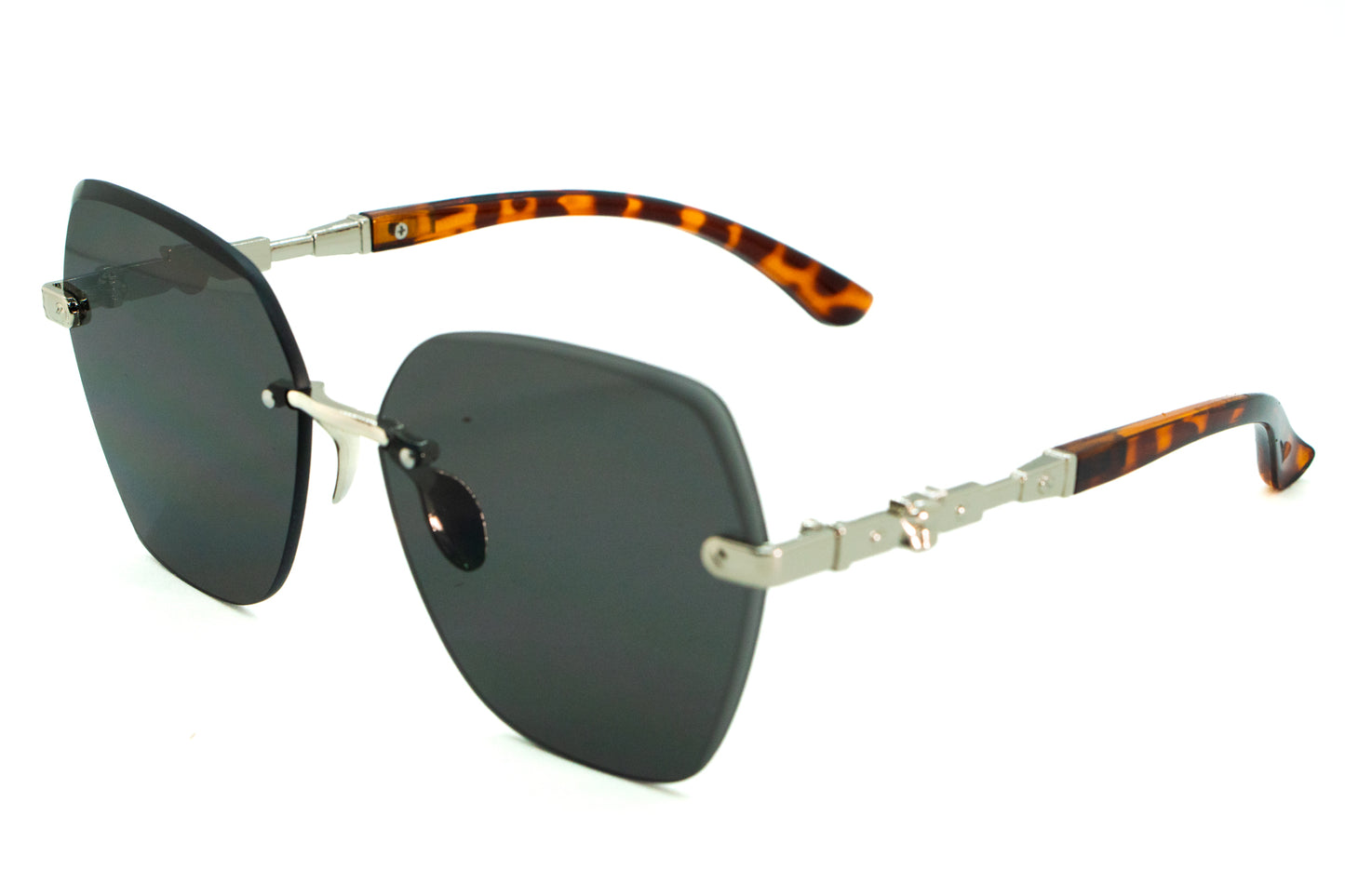 317. Celebrity Rimless diamond cut UV400 Retina protected cooling glass