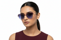 Q264. Exclusive metal sunglass UV400 Retina protected cooling glass