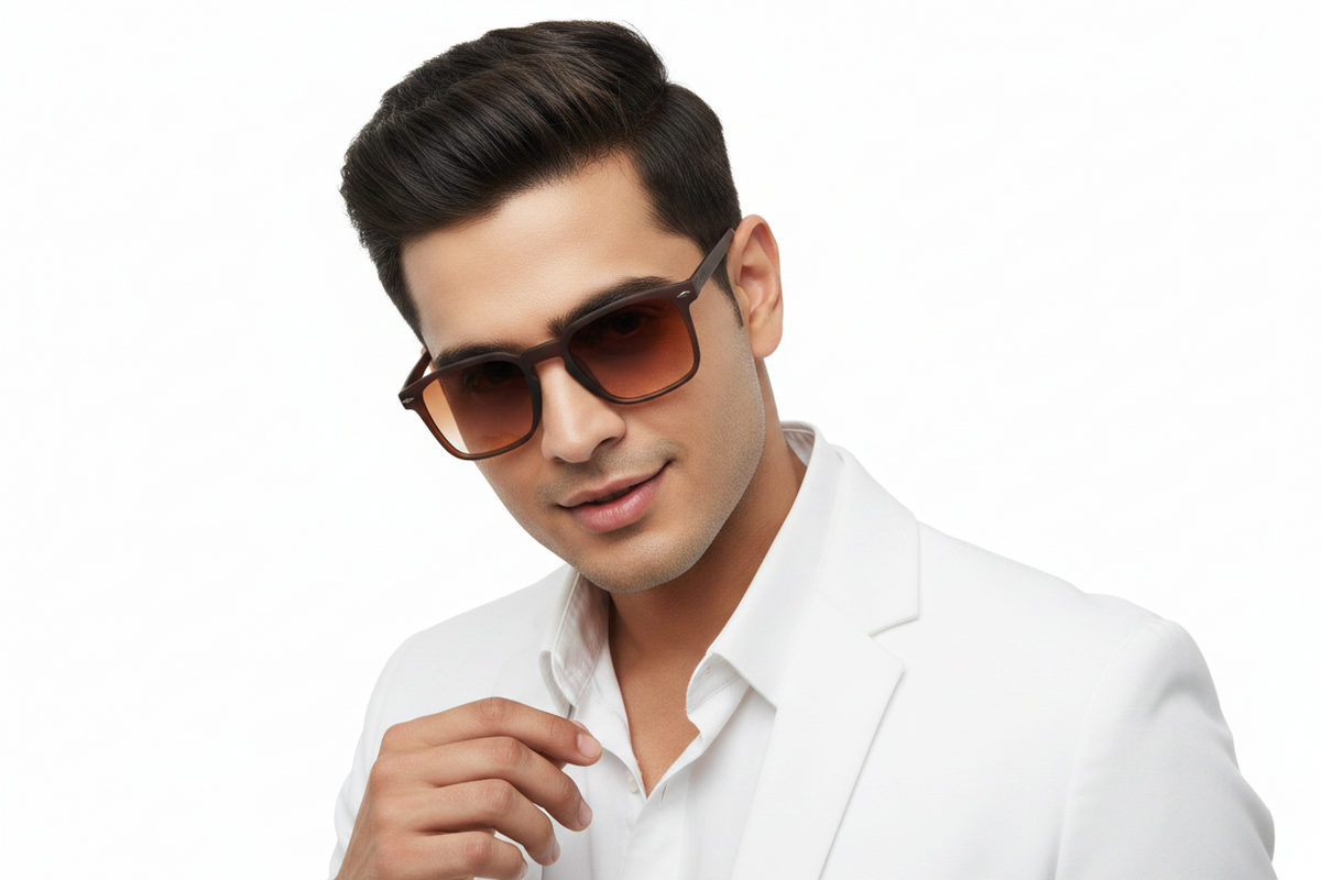 K165a. Men’s Celebrity sunglass UV400 Retina protected cooling glass