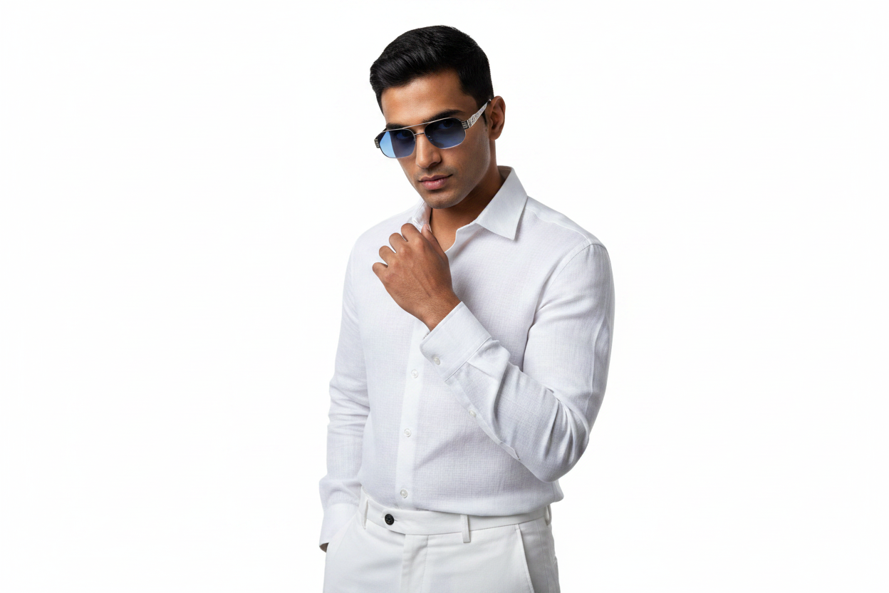 K139i. Men’s Exclusive metal Sunglasses UV400,Retina Protection,Cooling Shield