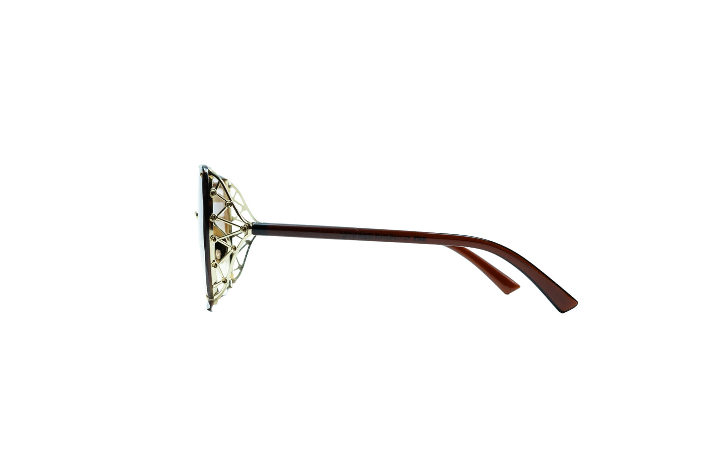 Q283. Premium rimless sunglass UV400 Retina protected cooling glass