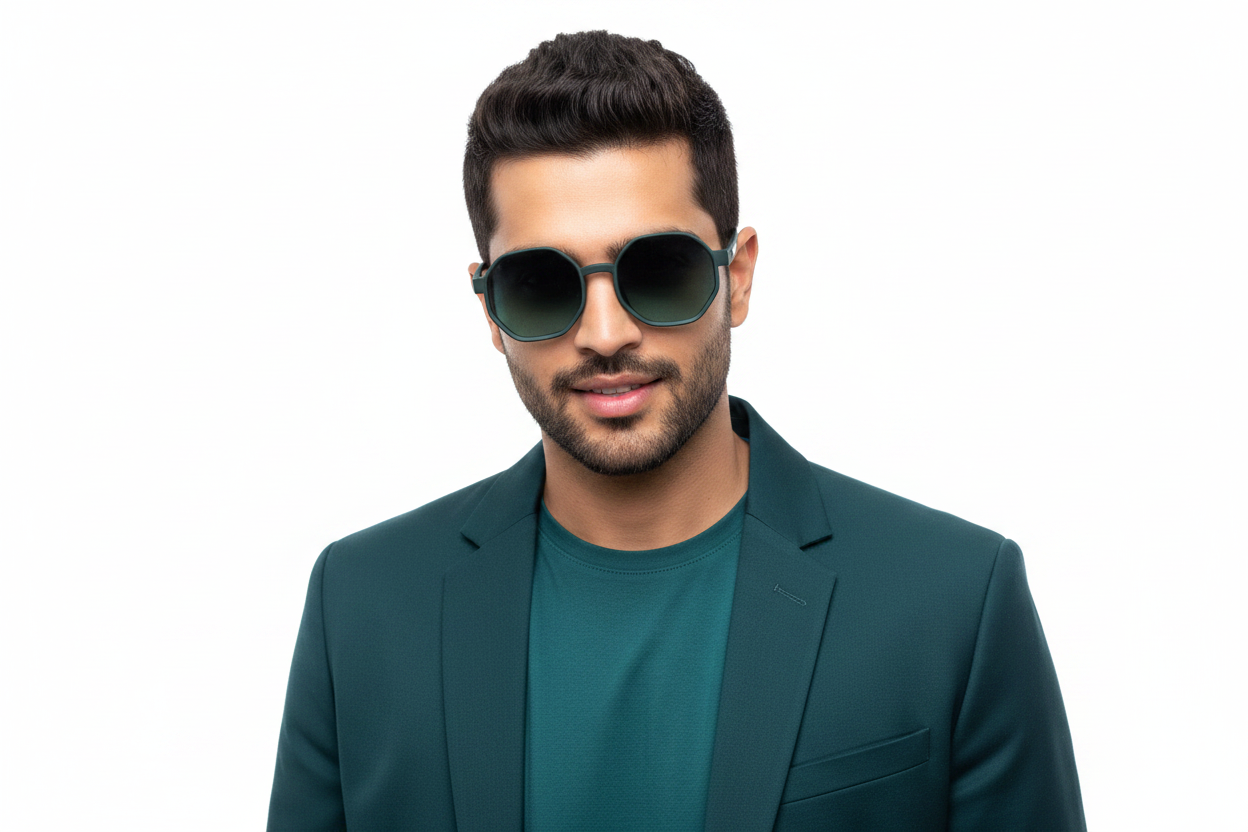 U137B. Unisex Exclusive Sunglasses UV400,Retina Protection,Cooling Shield