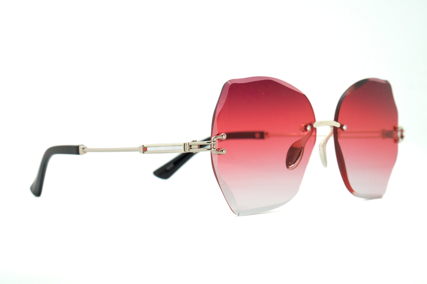 257. Celebrity Rimless diamond cut UV400 Retina protected cooling glass