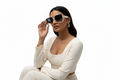 Q128C. Premium sunglass UV400 Retina protected cooling glass
