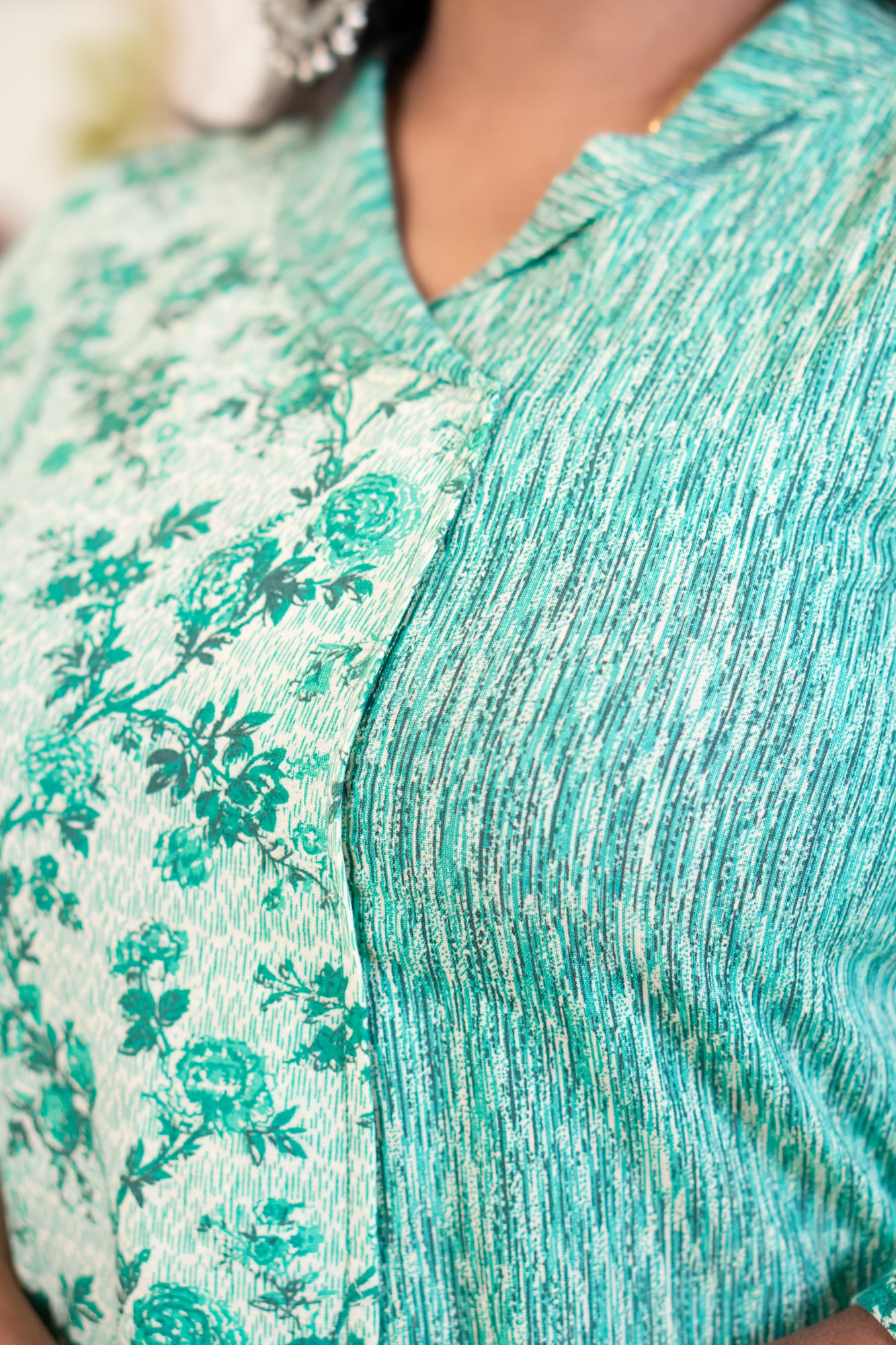 Hyrr Pure Cotton Cord Set 2 in 1 Design Mint Green